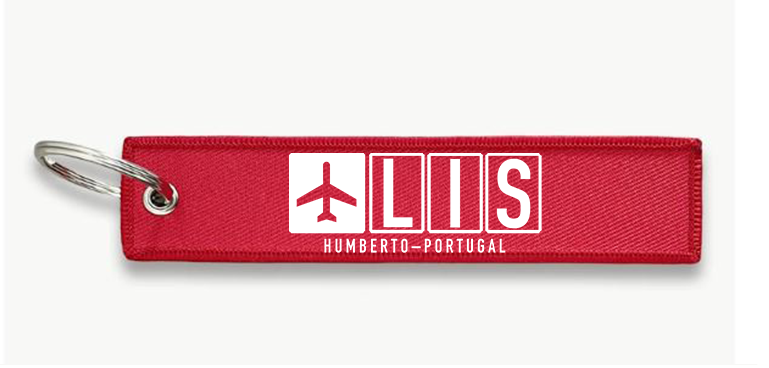 LIS AIRPORT KEY CHAIN