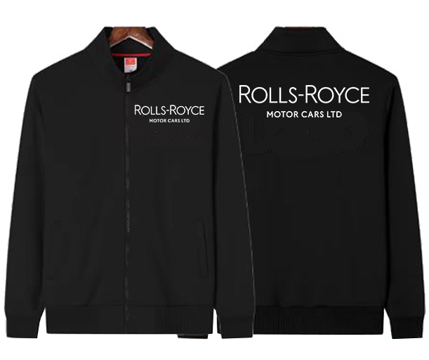 ROLLS ROYCE AUTOMOBILE FLEECE JACKET