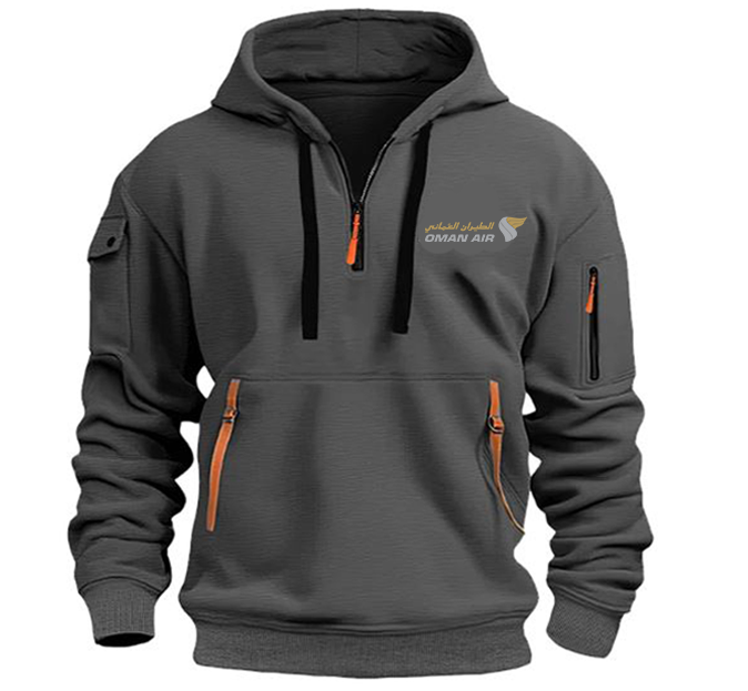 AIR OMAN AIRLINE HOODED JACKET PULLOVER