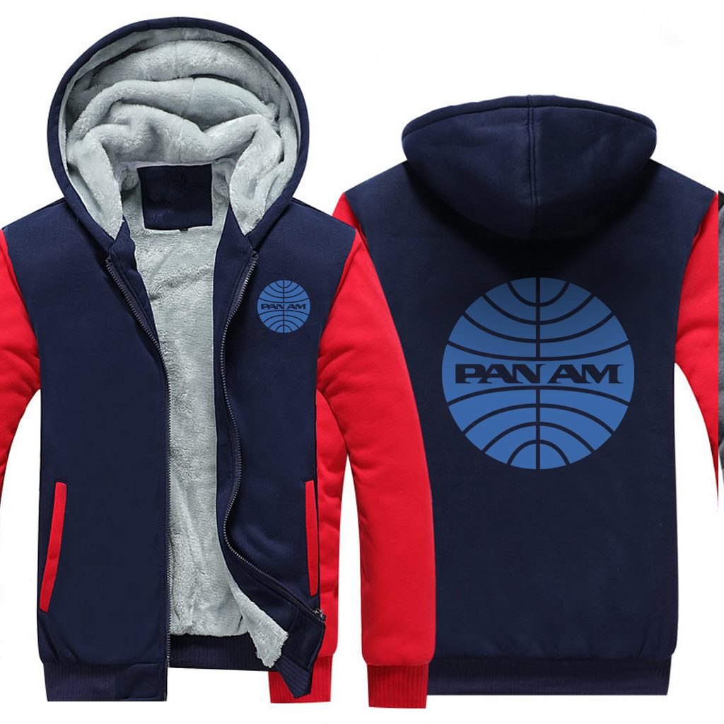 PANAM AIRLINES JACKETS FLEECE SWEATSHIRT