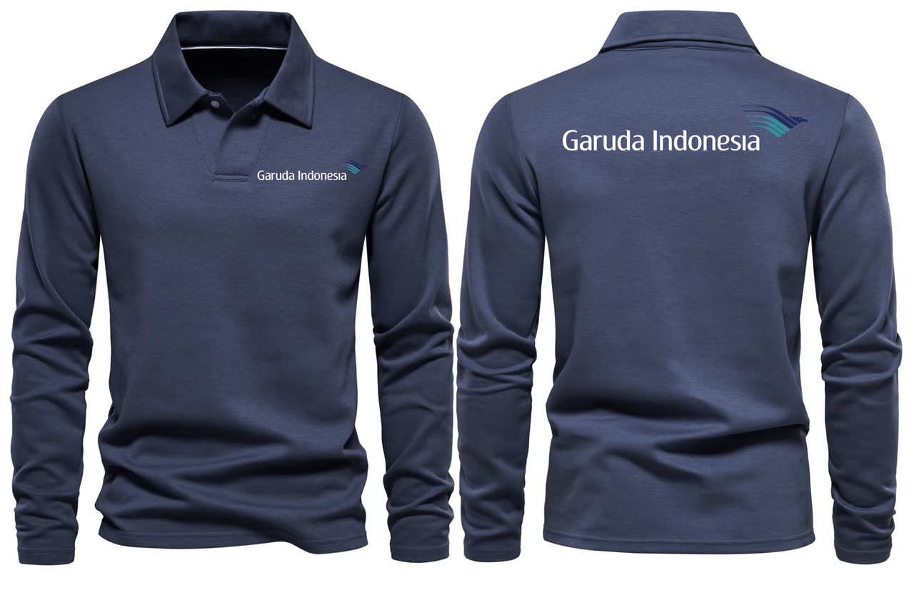 GARUDA INDONESIA  LONG SLEEVE  POLO