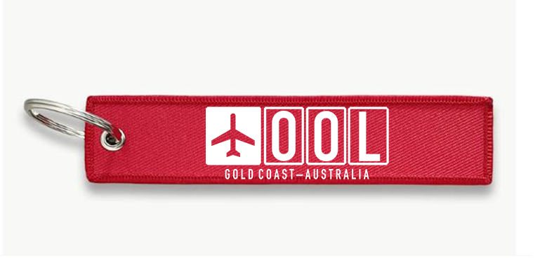 OOL AIRPORT KEY CHAIN