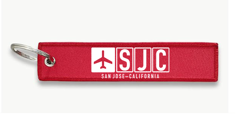 SJC AIRPORT KEY CHAIN