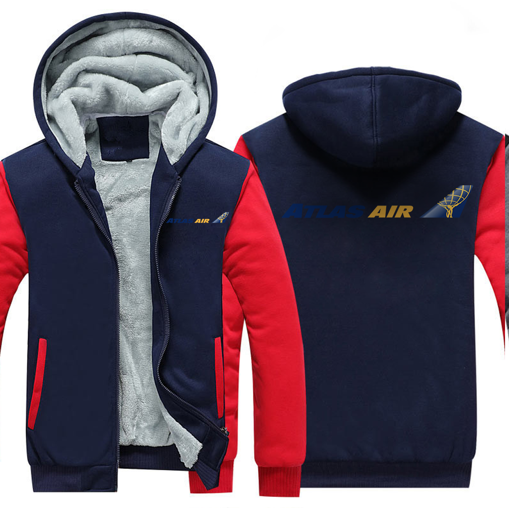 ATLAS AIRLINES  JACKETS FLEECE SWEATSHIRT 2