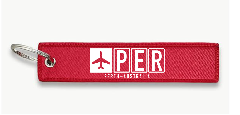 PER AIRPORT KEY CHAIN