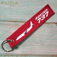 Thumbnail for 3 PCS BOEING 737 EMBROIDERY KEY CHAIN - PILOTSX