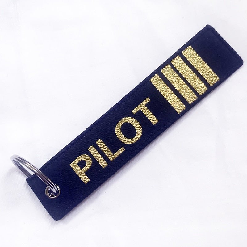 3 PCS FASHION TRINKET PILOT KEY CHAIN - PILOTSX