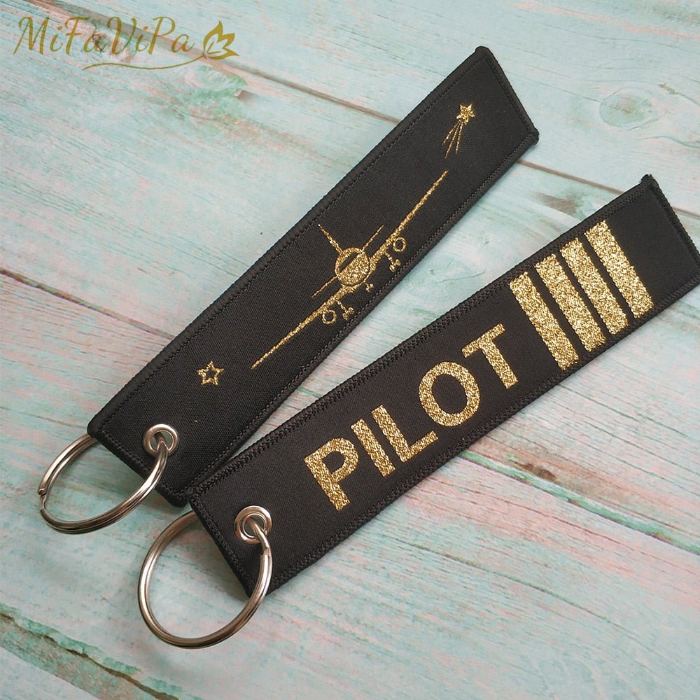 3 PCS FASHION TRINKET PILOT KEY CHAIN - PILOTSX