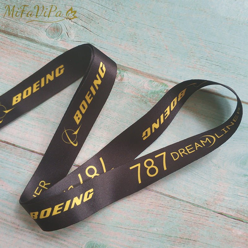 3 PCS FASHION TRINKETS BOEING NECK STRAP - PILOTSX