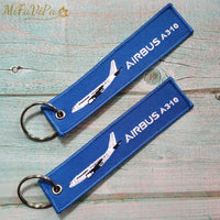 Thumbnail for 3 PCS/LOT AIRBUS A310 EMBROIDERY KEY CHAINS - PILOTSX