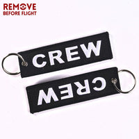 Thumbnail for 3 PCS/LOT BLACK CREW EMBROIDERY KEY CHAIN - PILOTSX