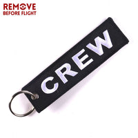 Thumbnail for 3 PCS/LOT BLACK CREW EMBROIDERY KEY CHAIN - PILOTSX