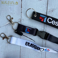 Thumbnail for 3 PCS/SET CESSNA LANYARDS NECK STRAP KEYCHAIN - PILOTSX