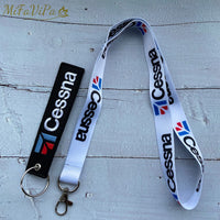 Thumbnail for 3 PCS/SET CESSNA LANYARDS NECK STRAP KEYCHAIN - PILOTSX