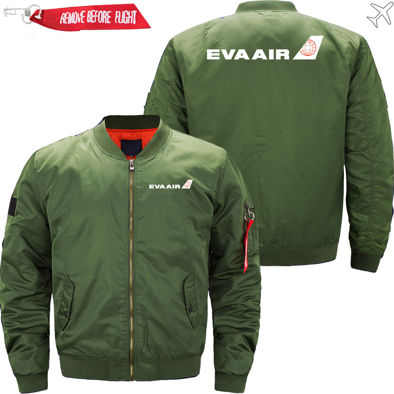 EVAAIR AIRLINES MA1 JACKET THE AV8R