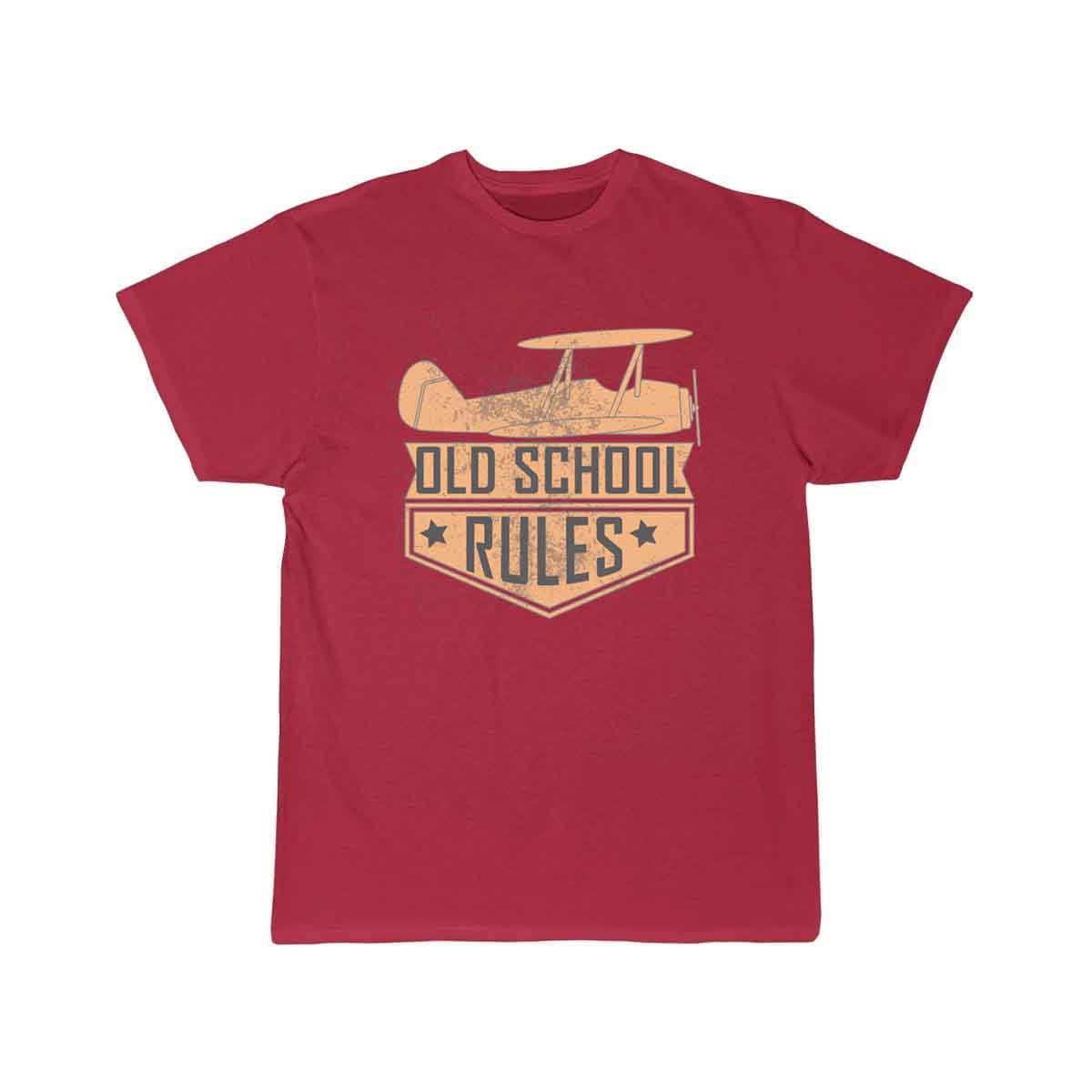 old school rules (planes) T SHIRT THE AV8R