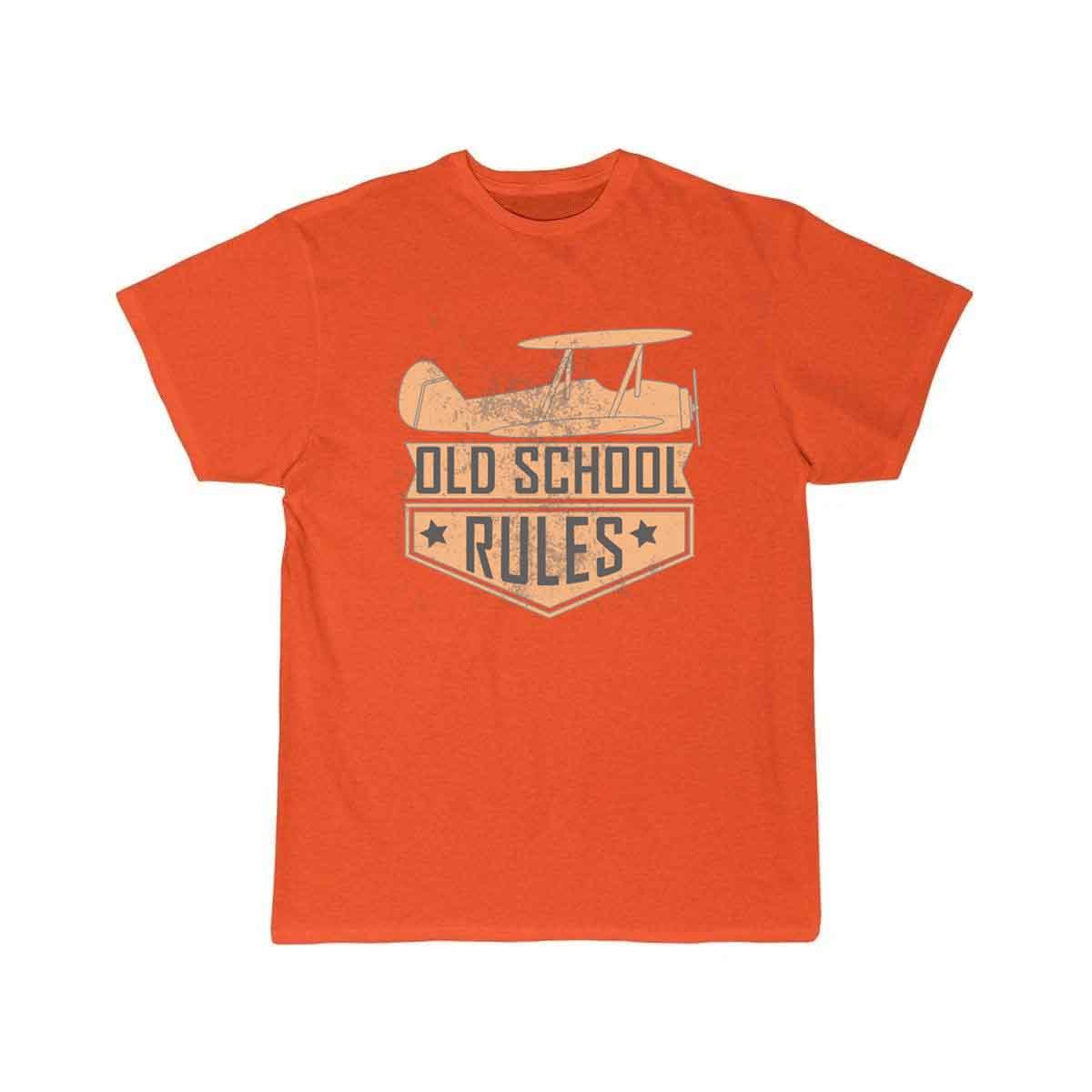 old school rules (planes) T SHIRT THE AV8R