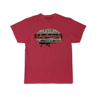 Thumbnail for Cessna 172 Skyhawk Airplane Vintage Retro Design T SHIRT THE AV8R