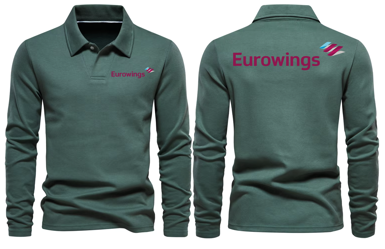EUROWINGS LONG SLEEVE  POLO