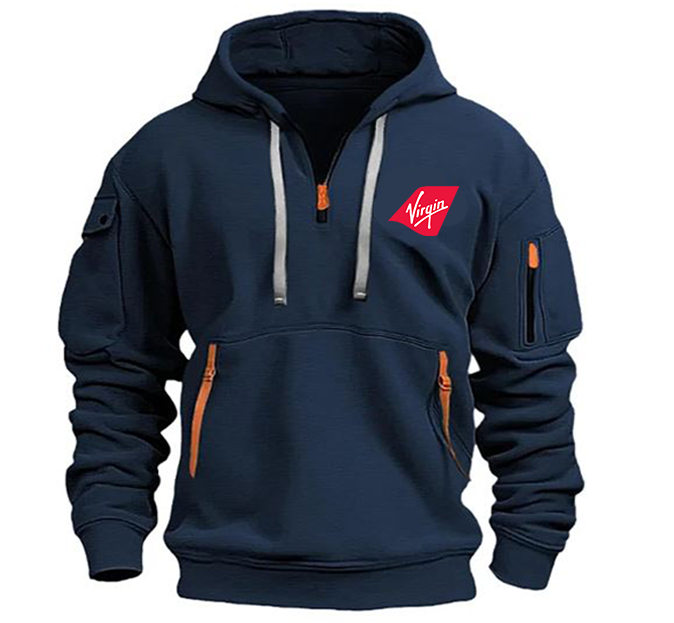 VIRGIN AIRWAYS HOODED JACKET PULLOVER
