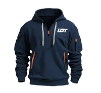 Thumbnail for LOT AIRWAYS HOODED JACKET PULLOVER