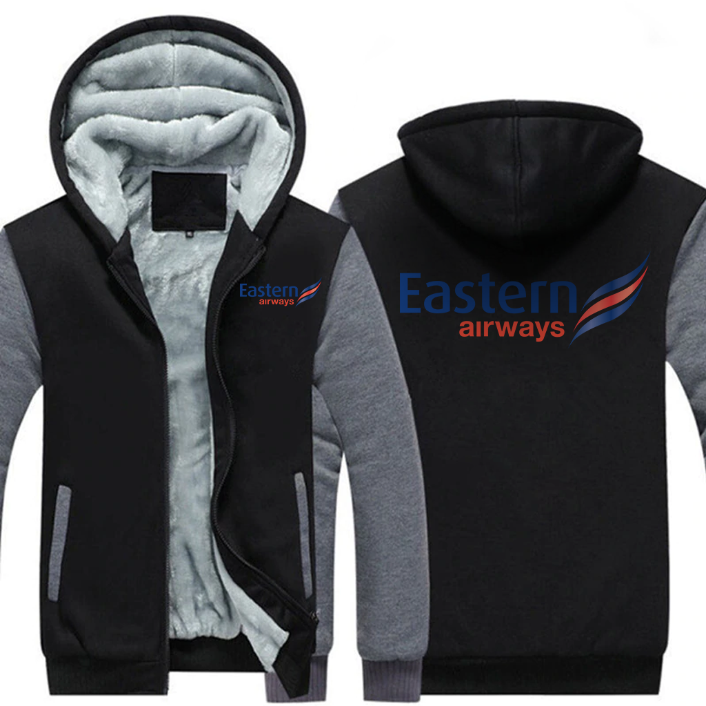 ESTERN AIRLINES JACKETS FLEECE SWEATSHIRT