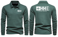 Thumbnail for MME AIRPORT LONG SLEEVE POLO