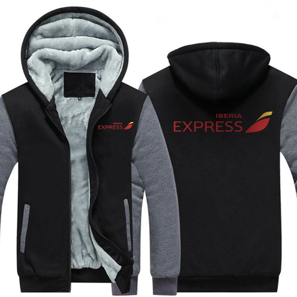 IBERIA  EXPRESS AIRLINES  JACKETS FLEECE SWEATSHIRT