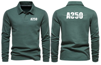 Thumbnail for AIRBUS A350  LONG SLEEVE  POLO