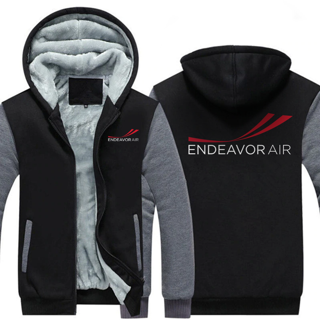 ENDEAVOR AIRLINES  JACKETS FLEECE SWEATSHIRT