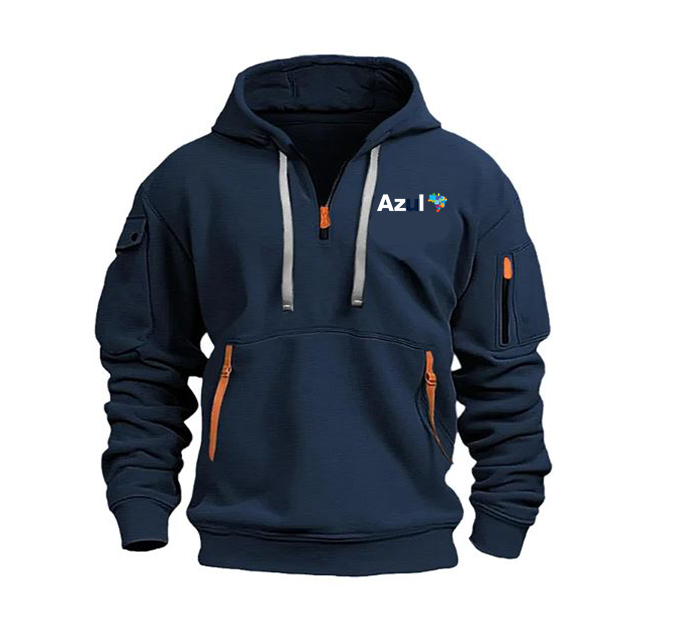 AZUL AIRLINE HOODED JACKET PULLOVER