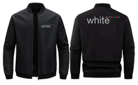 Thumbnail for WHITE AIR LOOSE SOLID COLOR JACKET