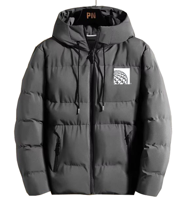 UNITED LOGO AIRLINES WINTER BOMBER JACKET