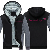 Thumbnail for EURO WINGS AIRLINES JACKETS FLEECE SWEATSHIRT