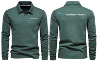 Thumbnail for INCHEON AIRPORT LONG SLEEVE  POLO