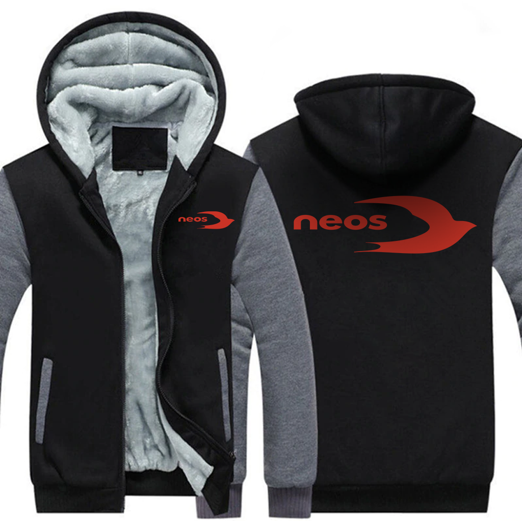 NEOS AIRLINES  JACKETS FLEECE SWEATSHIRT