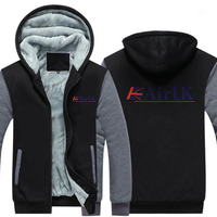 Thumbnail for UK AIRLINES JACKETS FLEECE SWEATSHIRT