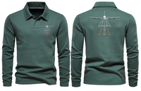 Thumbnail for AIRBUS A380 LONG SLEEVE  POLO