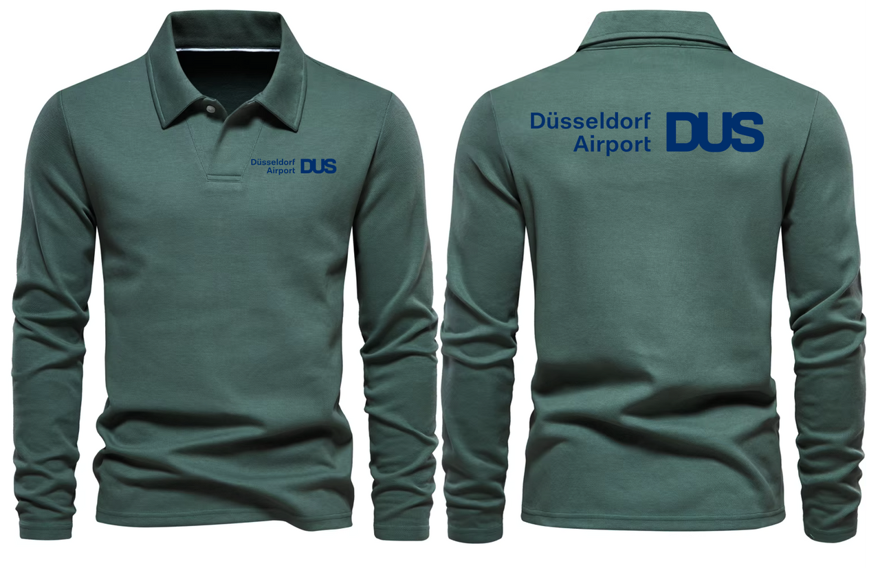 AIR DUS AIRPORT LONG SLEEVE  POLO