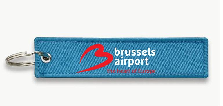 BRUSSELS AIRPORT KEY CHAIN
