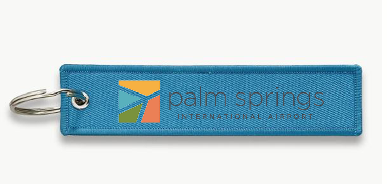 PALAM SPRINGS  AIRPORT KEY CHAIN
