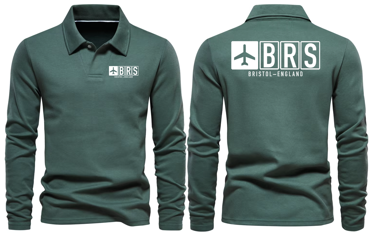 BRS AIRPORT LONG SLEEVE POLO