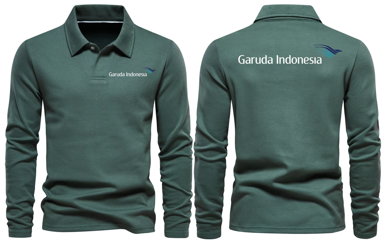 GARUDA INDONESIA  LONG SLEEVE  POLO