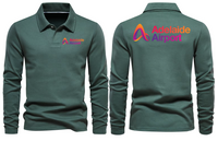 Thumbnail for ADELAIDE AIRPORT LONG SLEEVE  POLO
