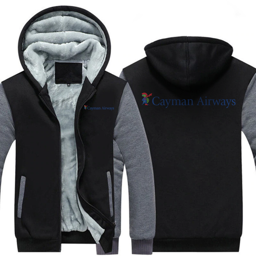 CAYMAN AIRLINES JACKETS FLEECE SWEATSHIRT