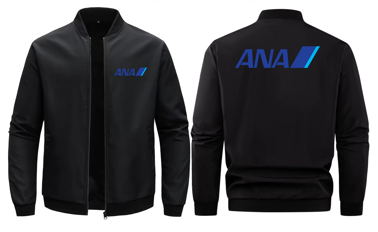 ANA AIRLINES  LOOSE SOLID COLOR JACKET