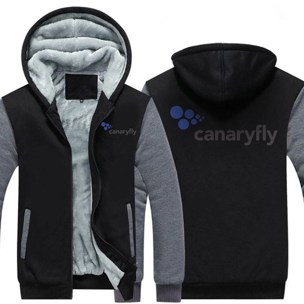 CANARYFLY AIRLINES  JACKETS FLEECE SWEATSHIRT