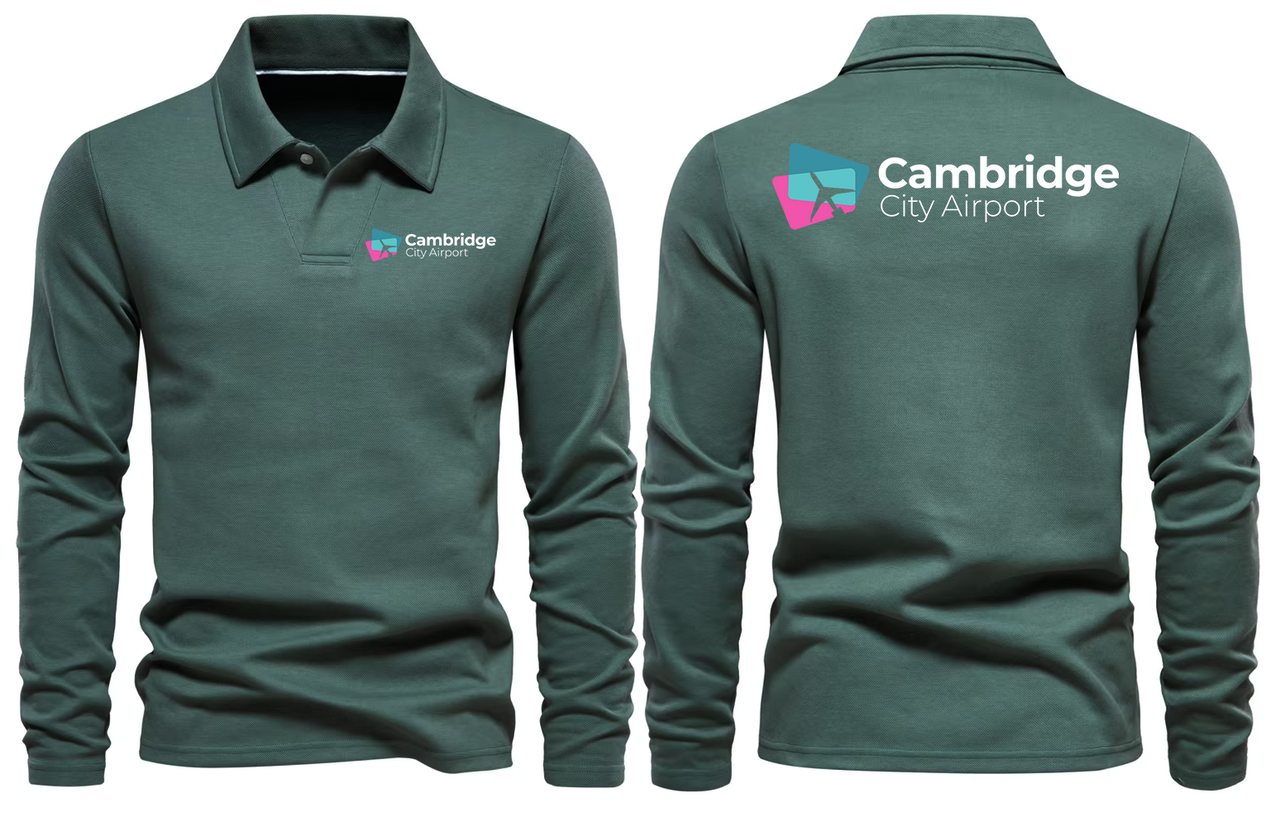 MARSEILLE AIRPORT LONG SLEEVE  POLO (Copy)