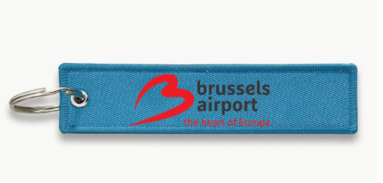 BRUSSELS AIRPORT KEY CHAIN