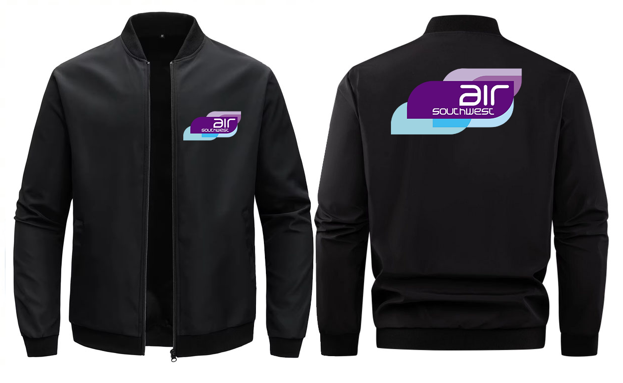 AIR SOUTHWEST LOOSE SOLID COLOR JACKET